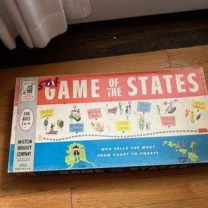 Game of the States MB 1960 Board Game